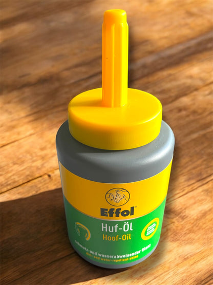Huile Sabot EFFOL avec Pinceau | Soin Cheval