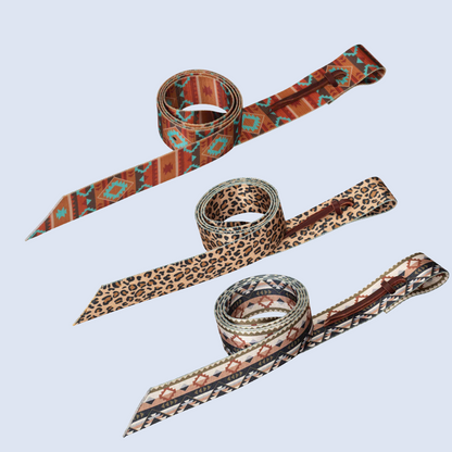 Latigo en polyester à motiWeaver Leather