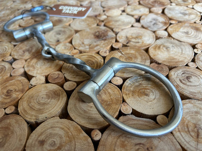 Mors snaffle metalab anneau D