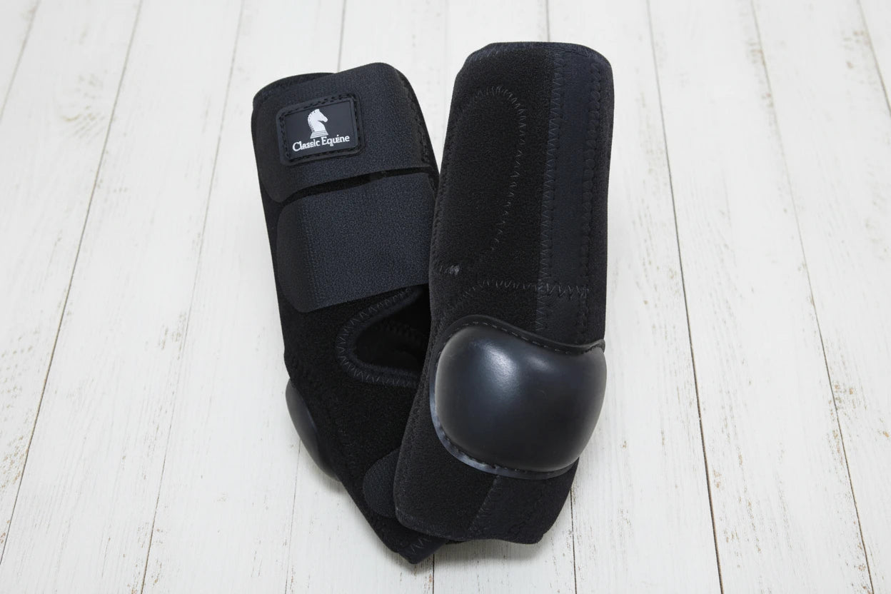 Classic Equine Neoprene Skid Boots – Horse Hind Leg Protection 