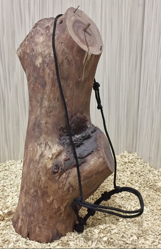 Muserolle nylon noire pour cheval réglable