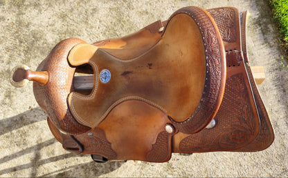 Billy Cook Western Longhorn Saddle – FQH Tree | Model 73379 