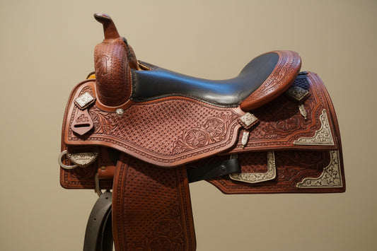 selle de show Bob's Custom Andrea Fappani show Reiner