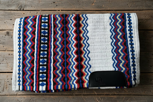 Show pad premium blanc rouge bleu