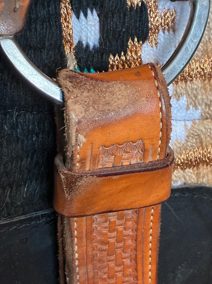 Selle western Billy Cook Show 16” Chestnut huilé – Dépôt client