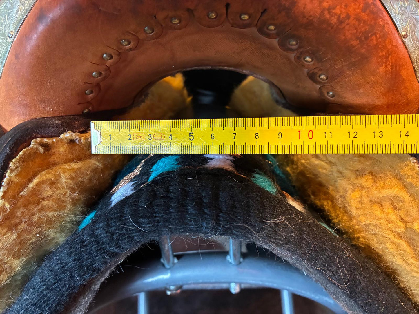 Selle western Billy Cook Show 16” Chestnut huilé – Dépôt client