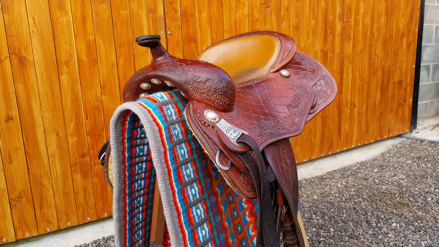 Selle de Reining Archie's – Fabrication Artisanale Made in USA