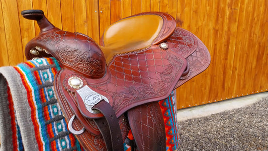 Selle de Reining Archie's – Fabrication Artisanale Made in USA
