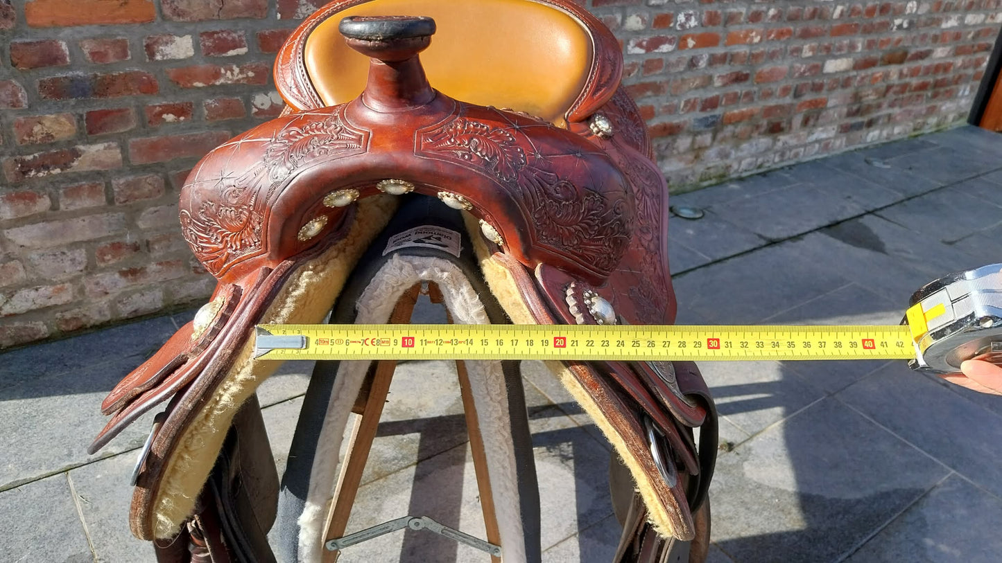 Selle de Reining Archie's – Fabrication Artisanale Made in USA