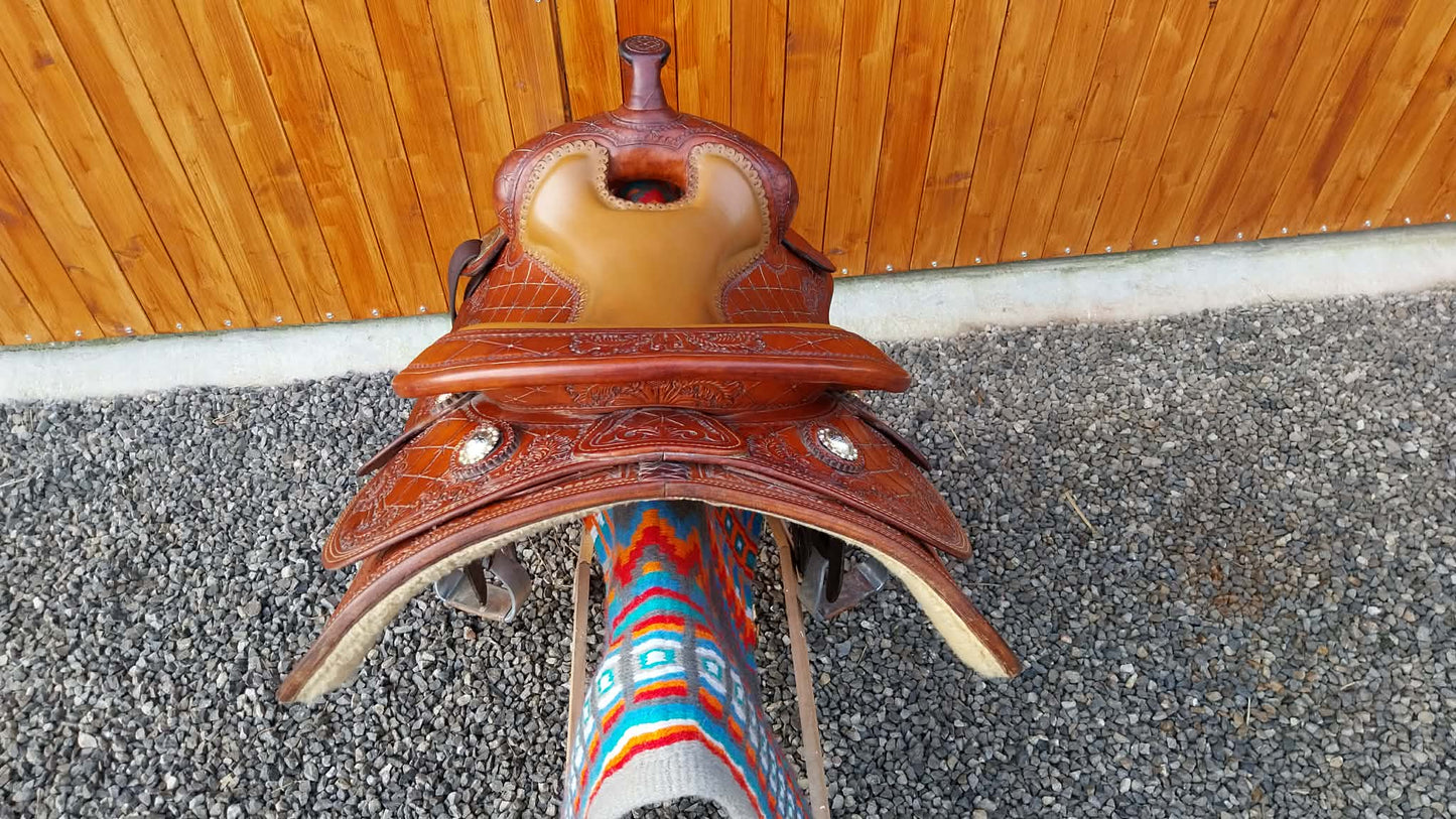 Selle de Reining Archie's – Fabrication Artisanale Made in USA