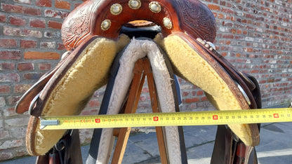 Selle de Reining Archie's – Fabrication Artisanale Made in USA