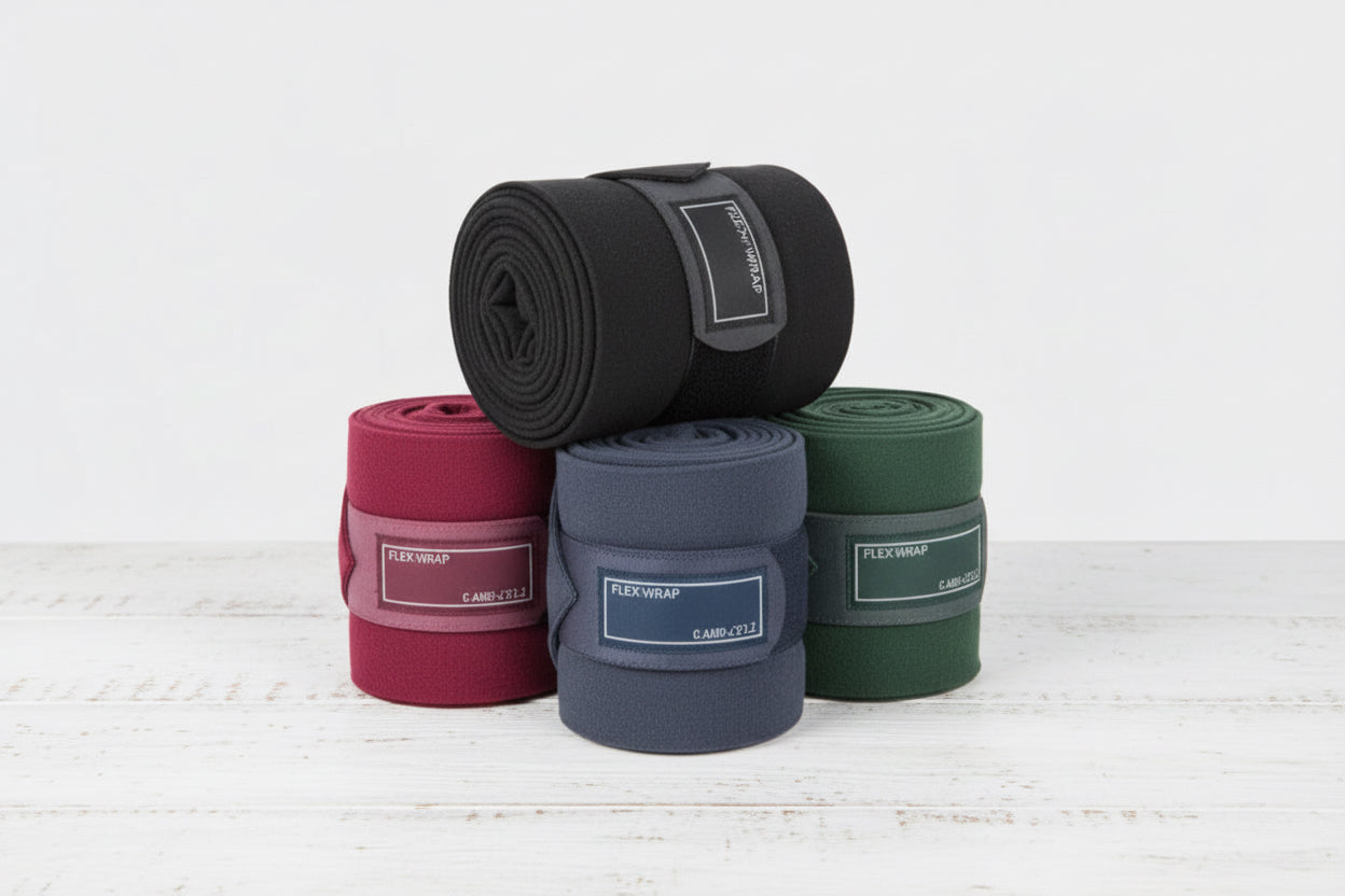 Bandes de polo LAMI-CELL, protection et maintien des membres du cheval pour le travail et l’entraînement