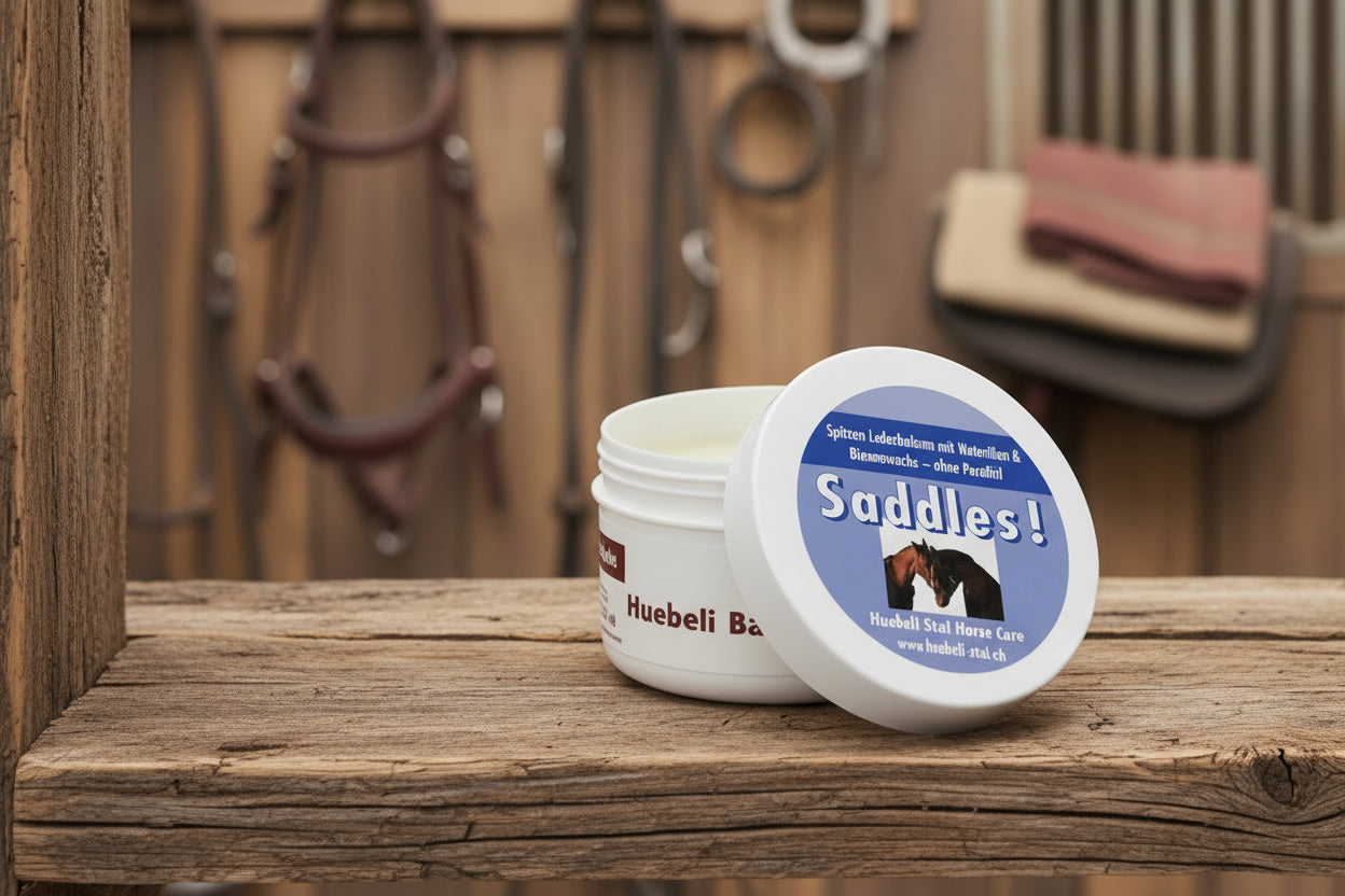 Baume pour cuir Selles Bottes Huebeli 250 ml