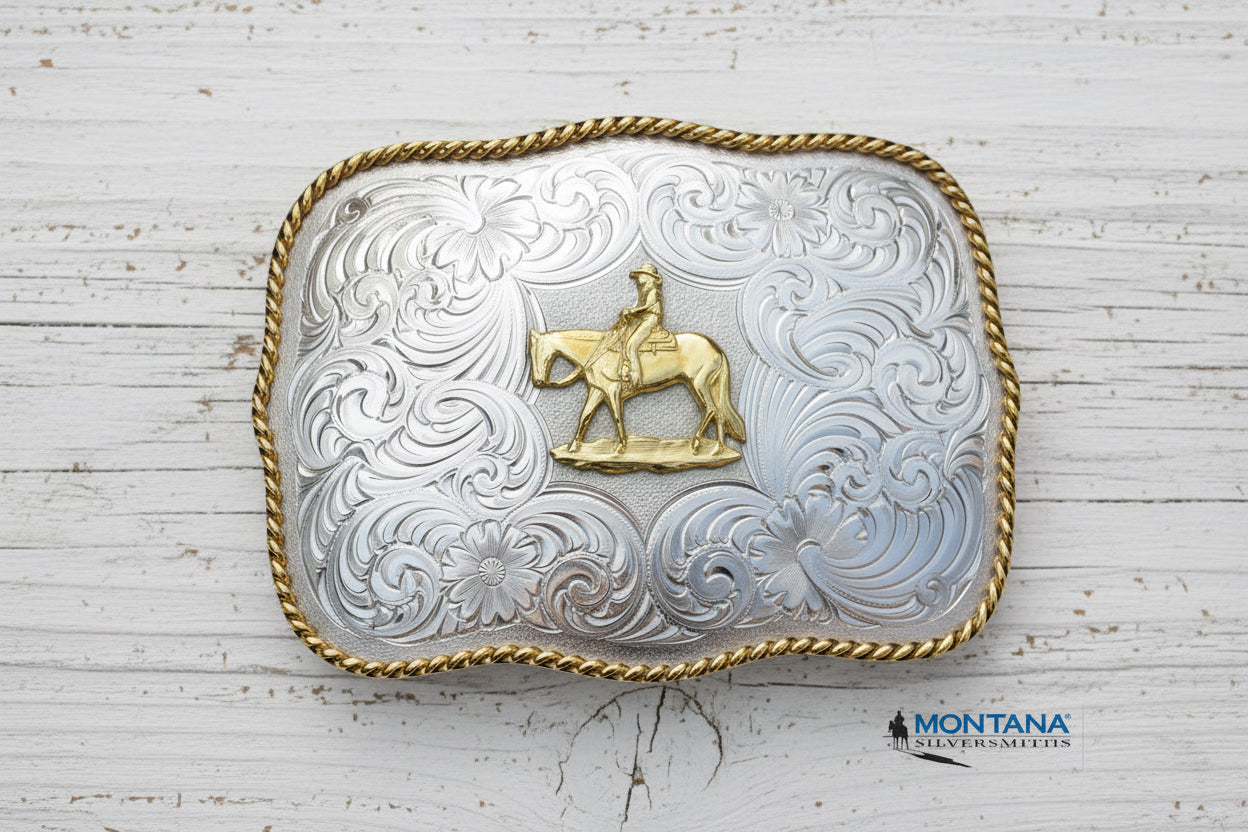 Boucle de ceinture Montana Silversmiths Western Riding