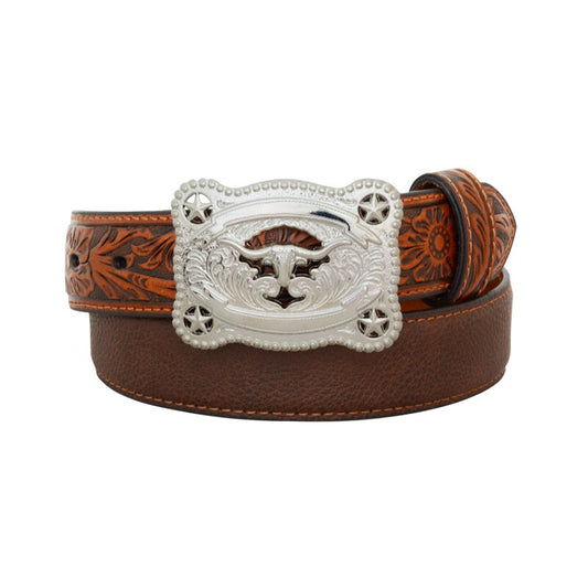 Ceinture cowboy enfant boucle Longhorn