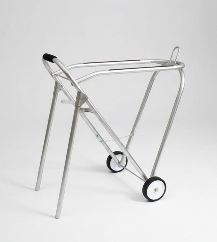 Chariot porte-selle western pliable en aluminium pour le transport des selles western