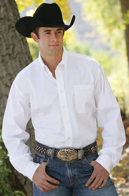 Chemise western homme CINCH en coton blanche