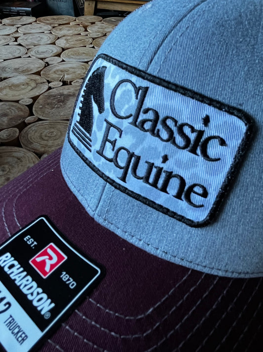 Casquette Classic equine Cheetah patch logo