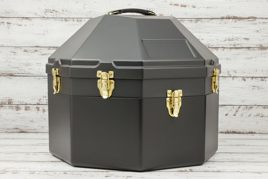 Double boîte à chapeau western pour protection et transport sécurisé