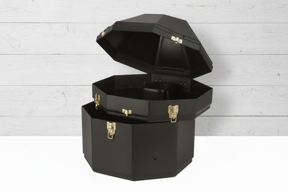 Double rangement pour chapeaux western, protège contre poussière et chocs
