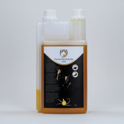 Excellent Chevaux Electrolytes Liquid 1 litre, complément liquide en électrolytes pour la réhydratation et la récupération du cheval après l'effort