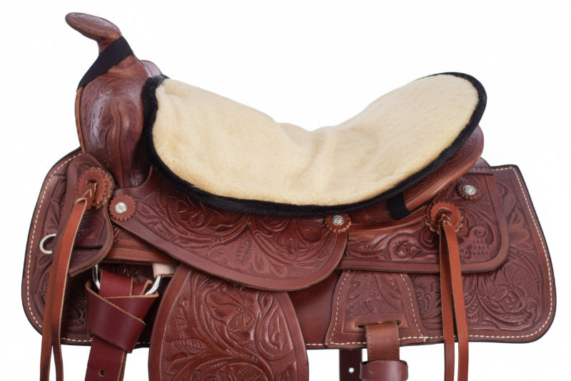 Housse de siège western en polaire pour confort et protection