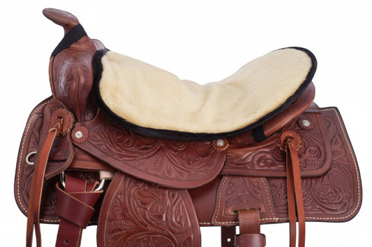 Housse de siège western en polaire pour confort et protection