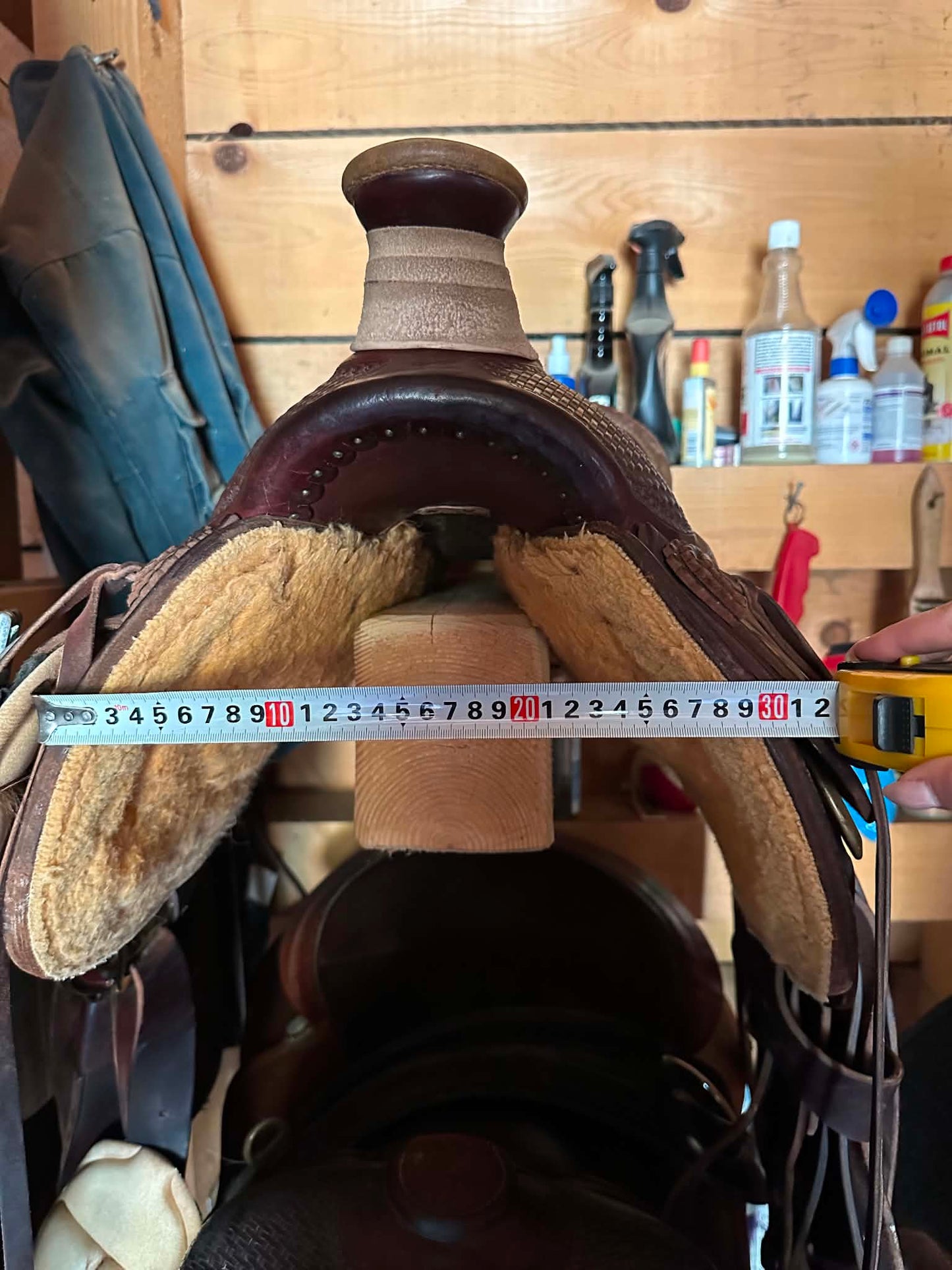 mesure des épaules de la selle wade Billy Cook 2181