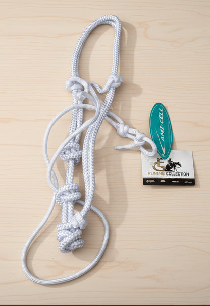 Muserolle en corde polypropylène LAMI-CELL François Gauthier, idéale pour l’entraînement du cheval