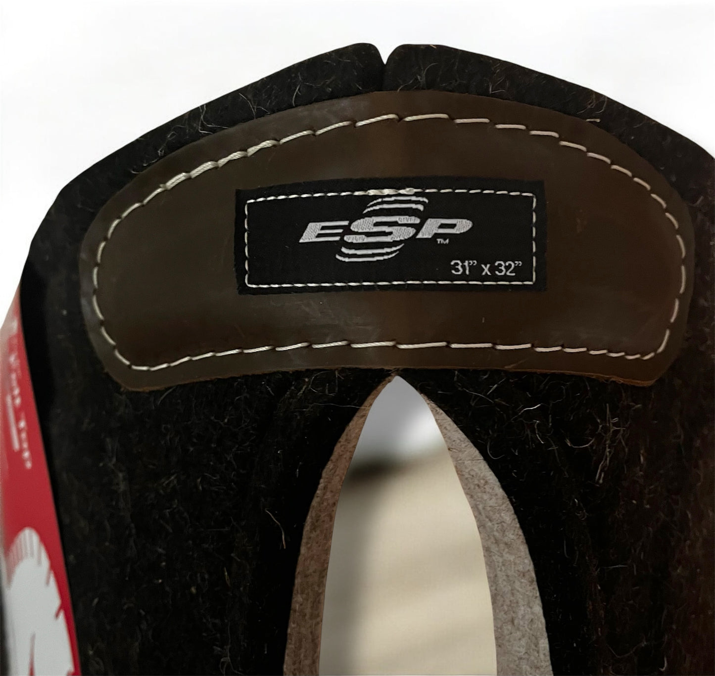 ESP Felt Pad Classic Equine 1", absorption des chocs et stabilité pour le travail western intensif