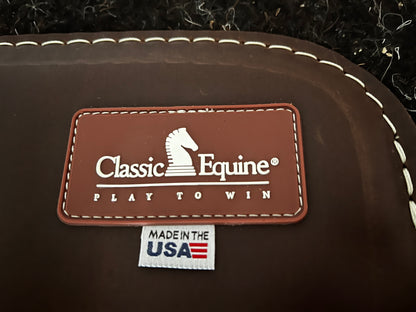 Tapis de selle western Classic Equine ESP feutre 1", confort durable et protection du dos du cheva