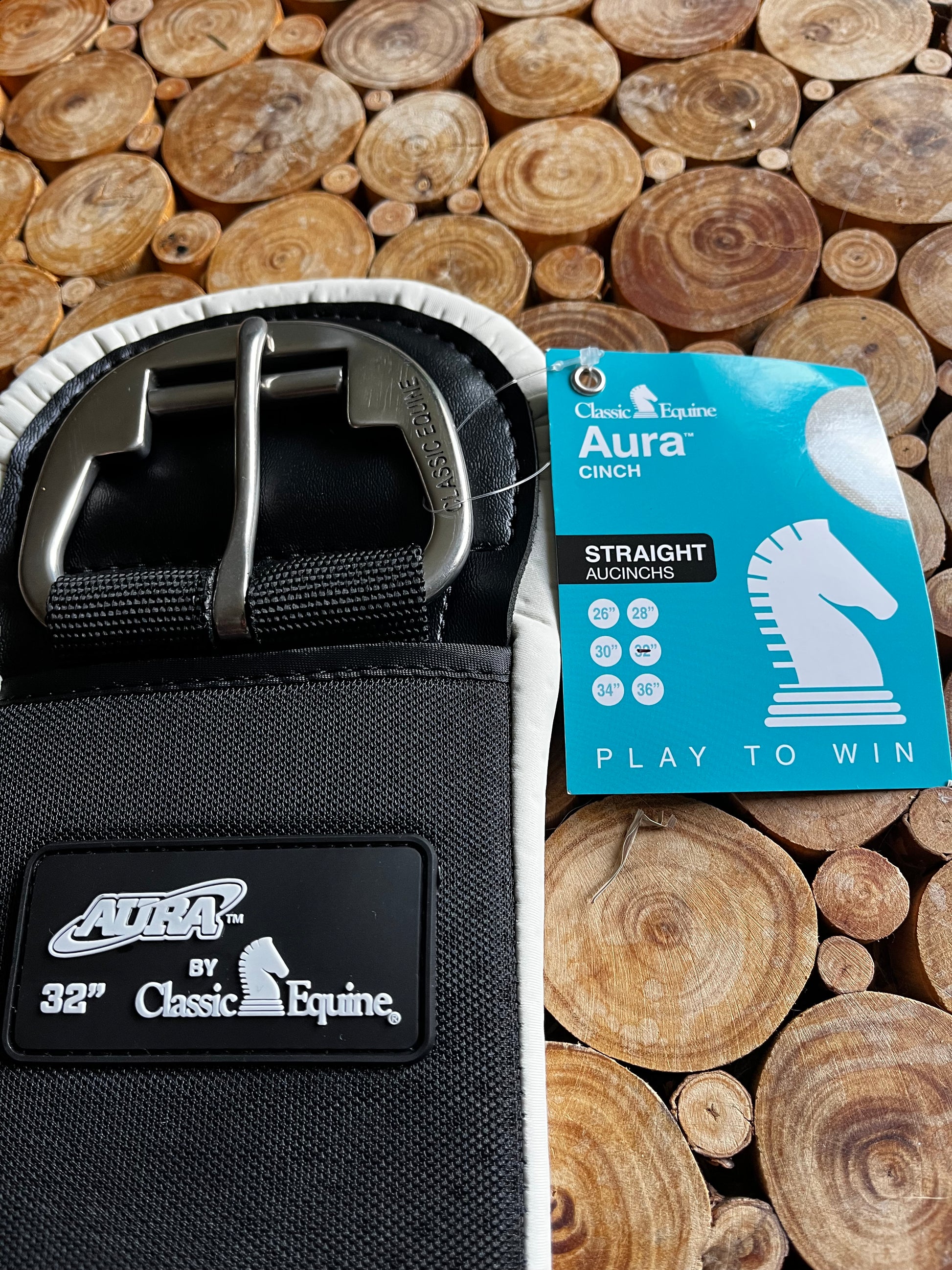 Sangle Classic Equine Aura Flow, design ergonomique et confort optimal pour cheval et cavalier