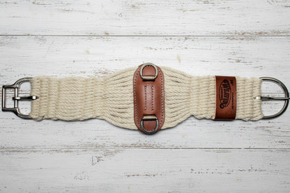 Sangle western Weaver Leather en mohair pour selle roper - sangle anatomique western haut de gamme pour cheval avec la boucle unique smart cinch