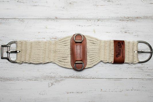 Sangle western Weaver Leather en mohair pour selle roper - sangle anatomique western haut de gamme pour cheval avec la boucle unique smart cinch