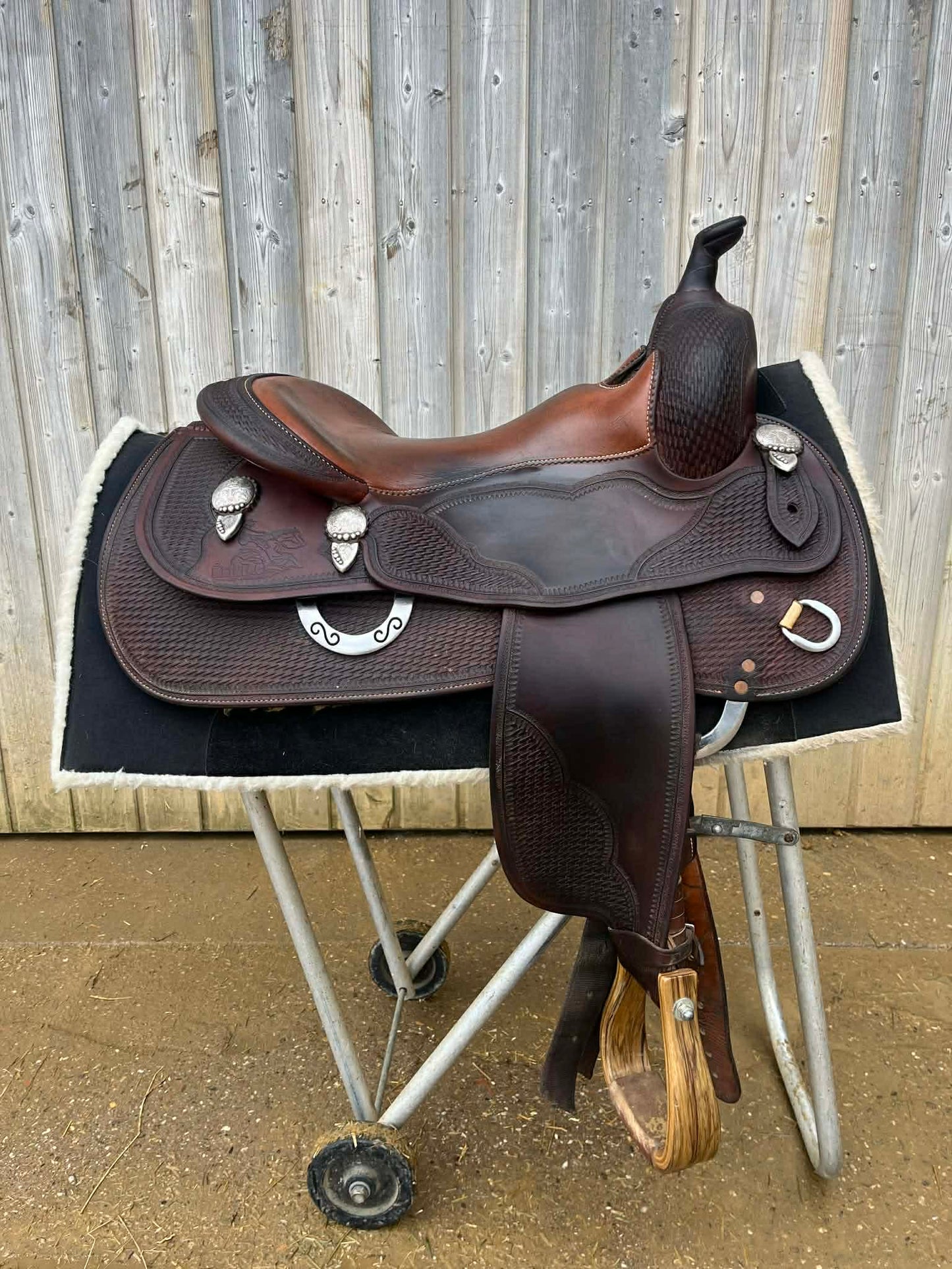 Selle de reining professionnelle Tom Winter Reiniac
