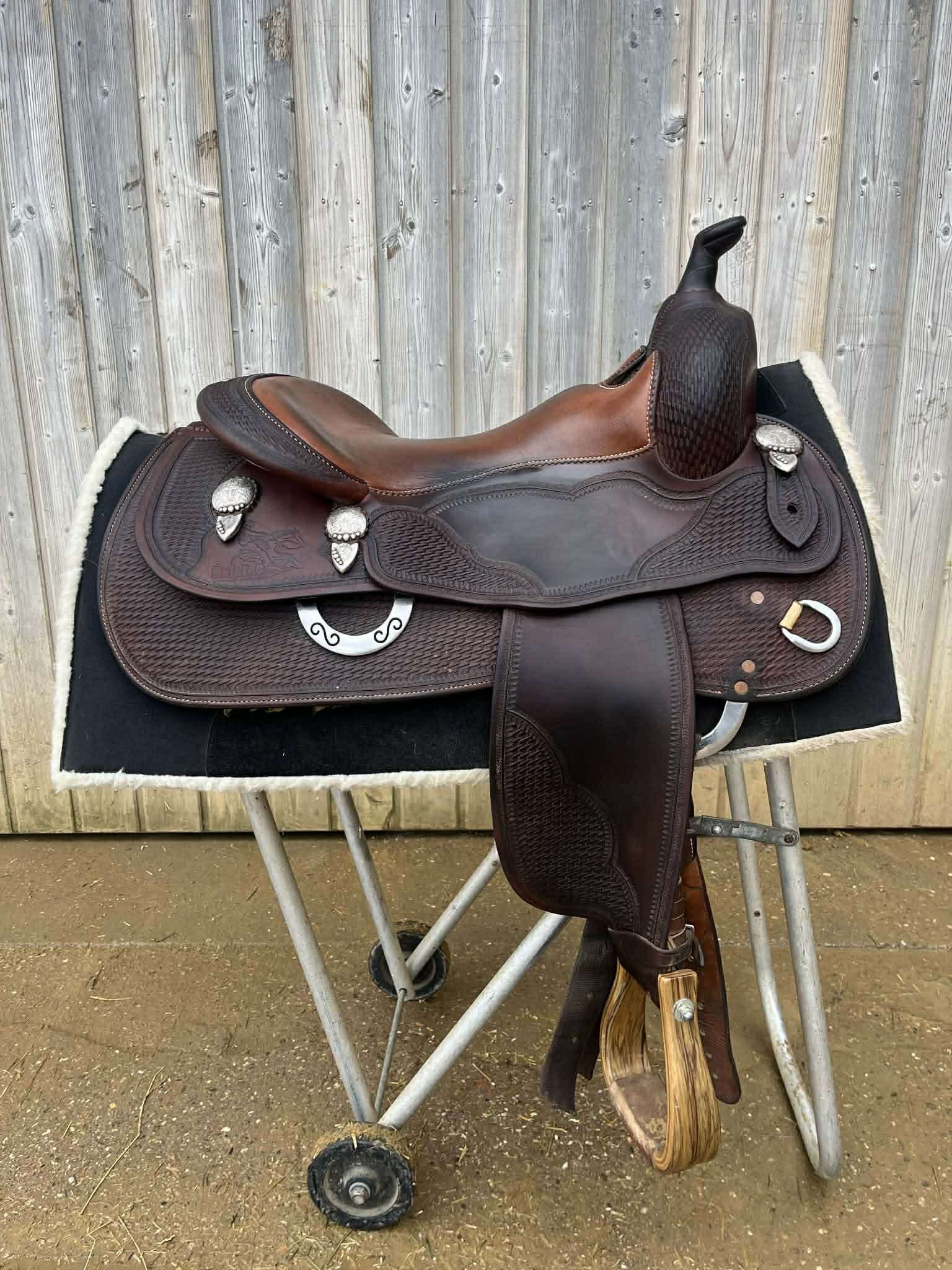 Selle de reining professionnelle Tom Winter Reiniac
