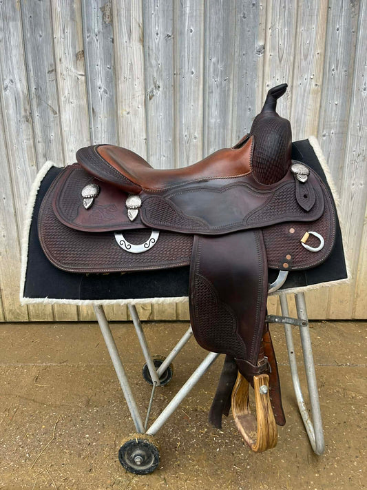 Selle de reining professionnelle Tom Winter Reiniac
