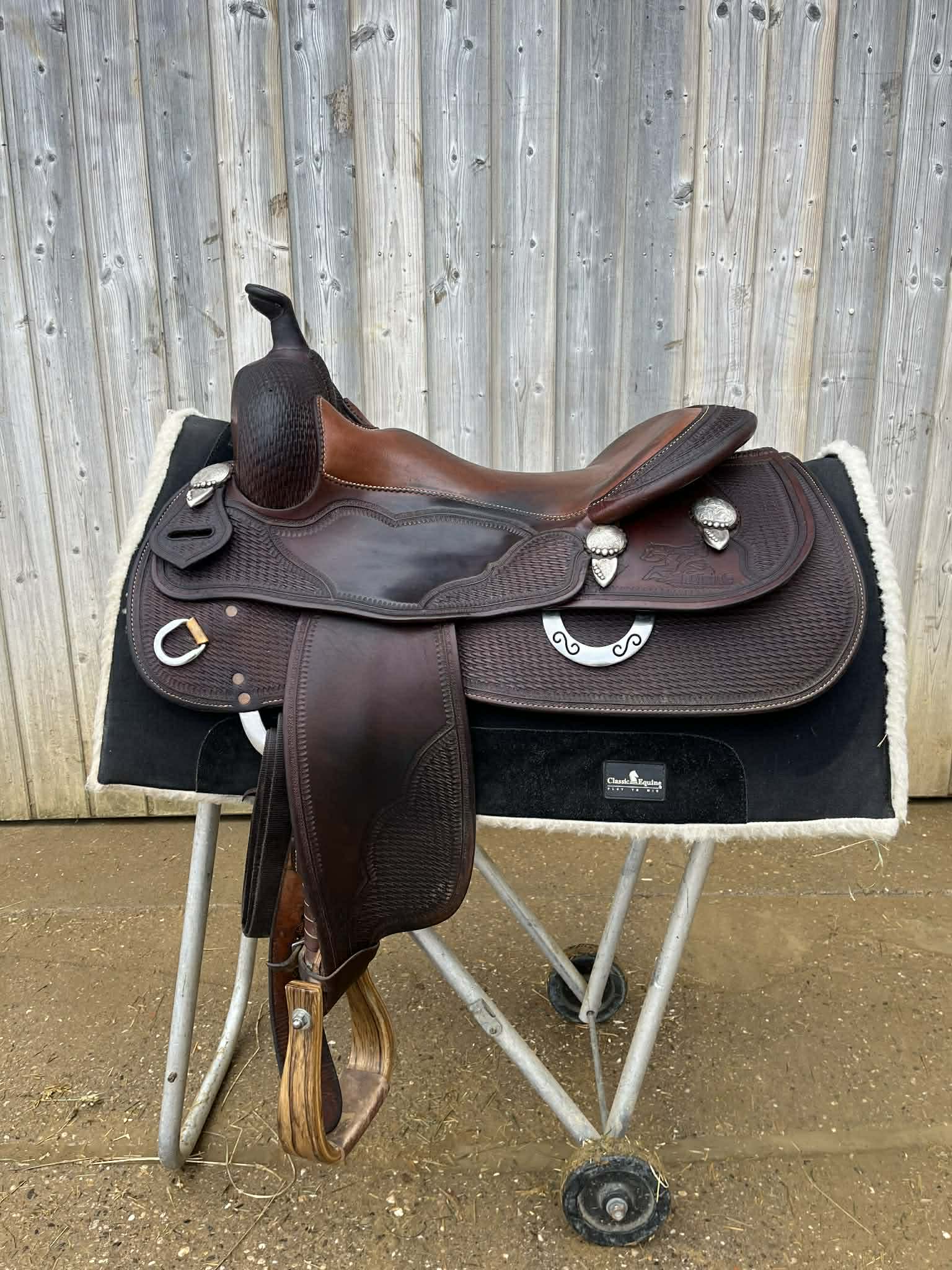 Selle de reining Tom Winter Reiniac pour compétition western