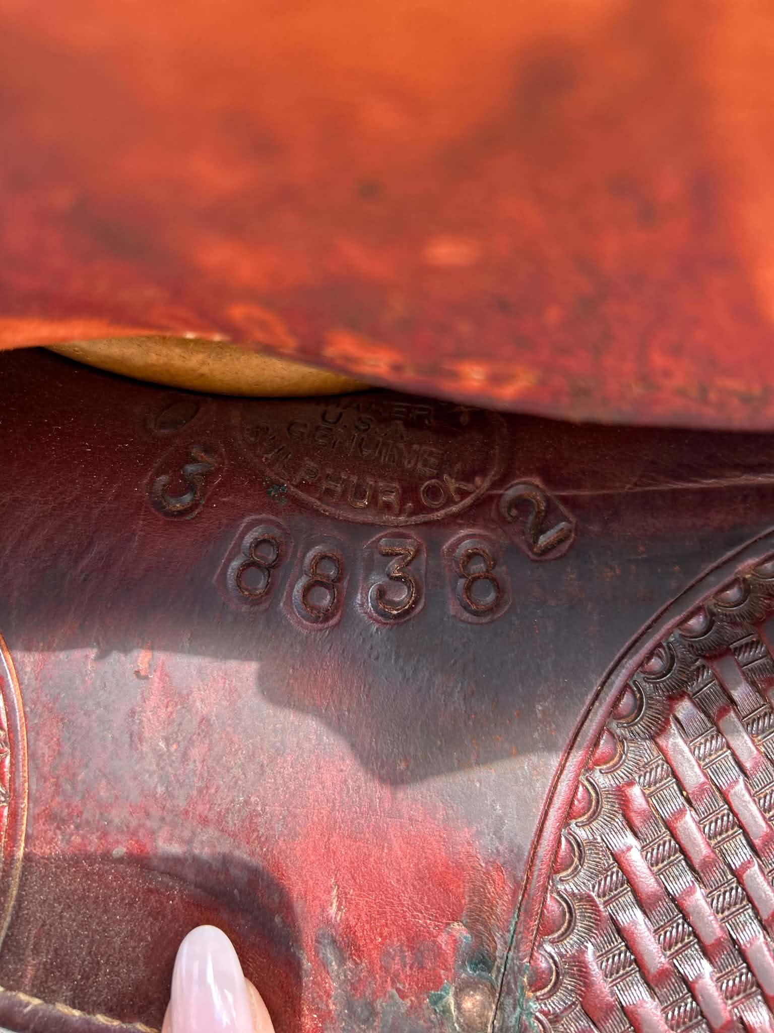 numero de série de la selle wade billy cook 2181