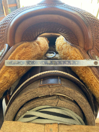 selle bob's custom depot client Duane Latimer mesure gullet