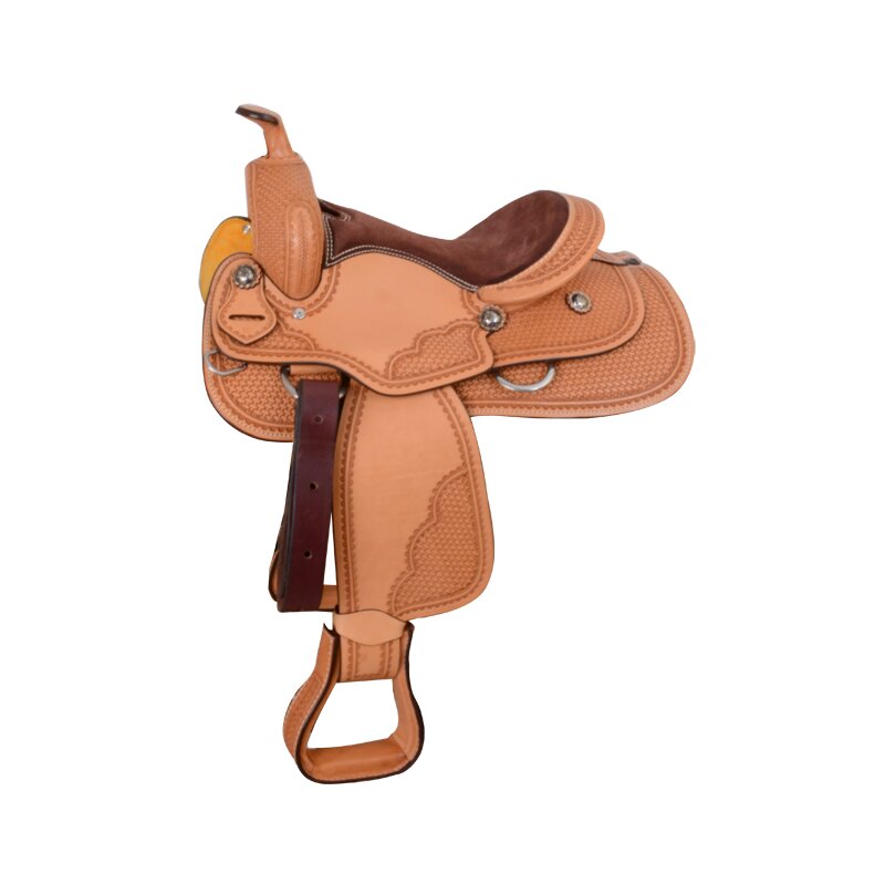 Selle western enfant White star