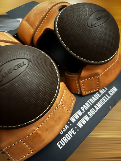 Skid boots en cuir Lami-cell