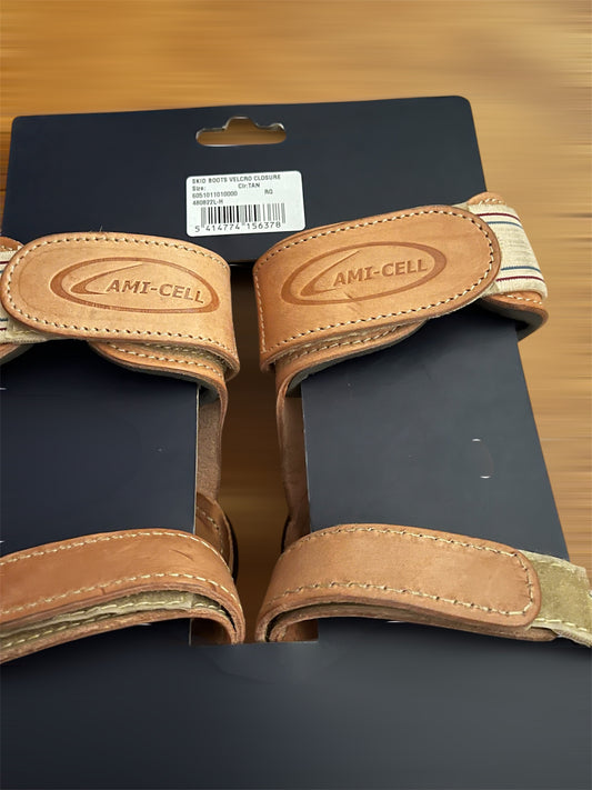 Skid boots en cuir Lami-cell