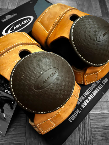 Skid boots en cuir Lami-cell