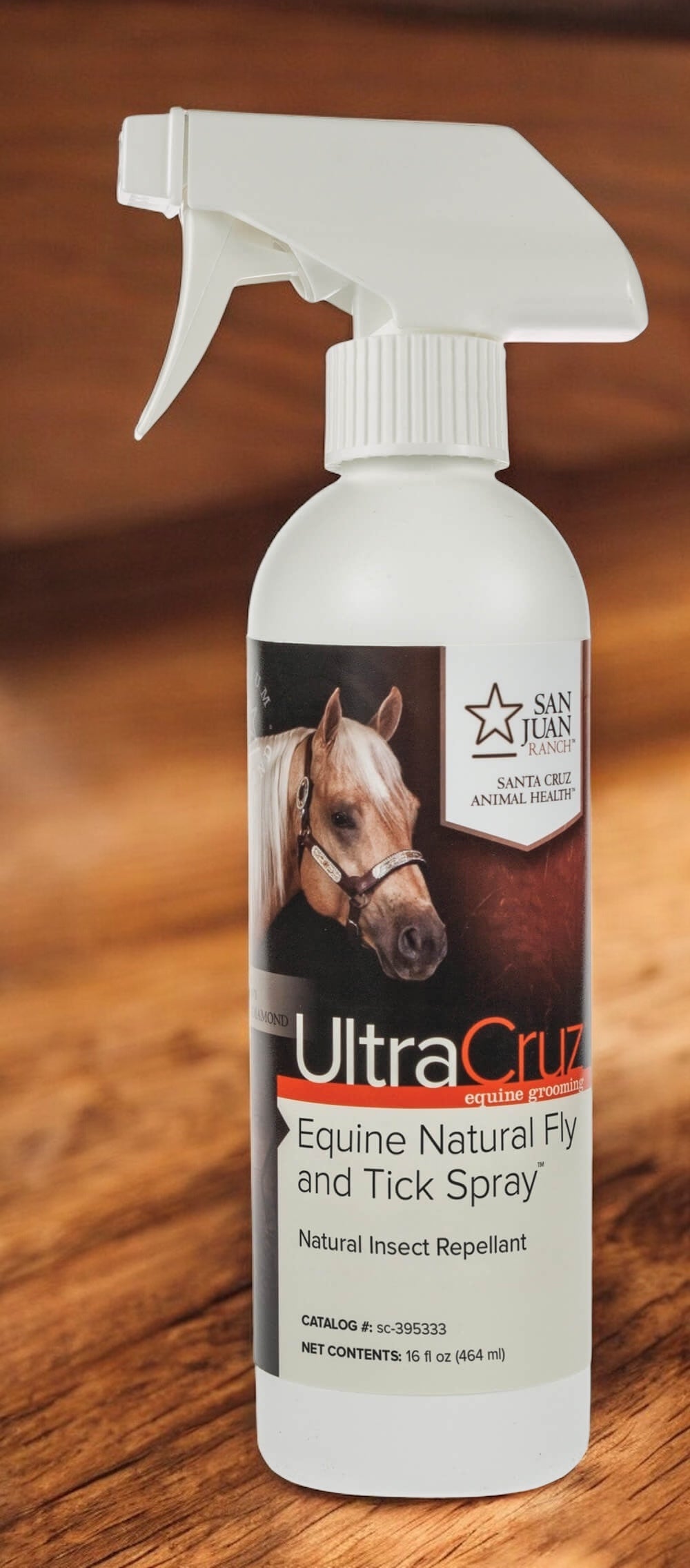 spray naturel anti mouches et anti tiques de la marque ultracruz, fait aux Us (états unis) 