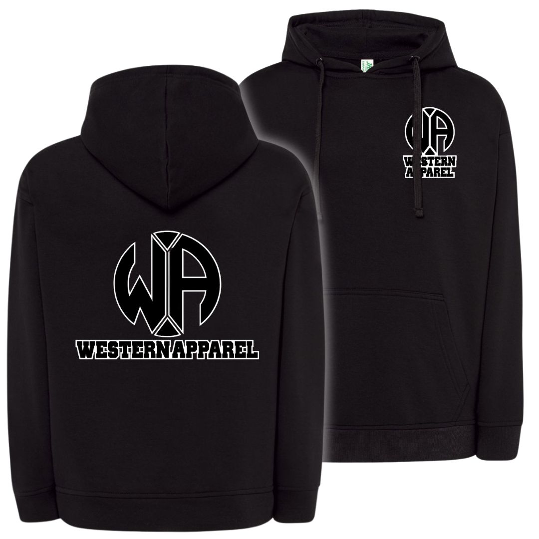 Sweat à Capuche Western Apparel - Logo Cœur et Dos