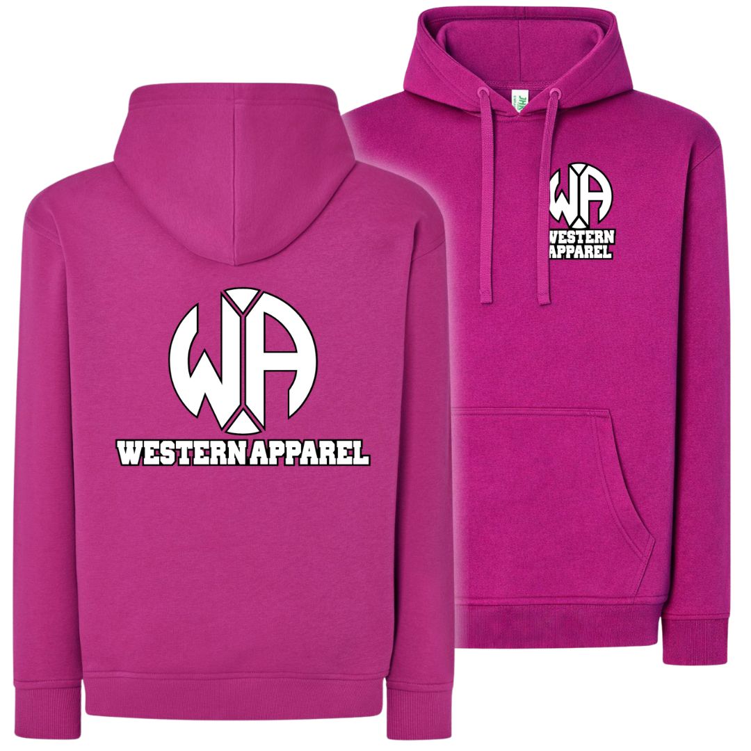 Sweat à Capuche Western Apparel - Logo Cœur et Dos