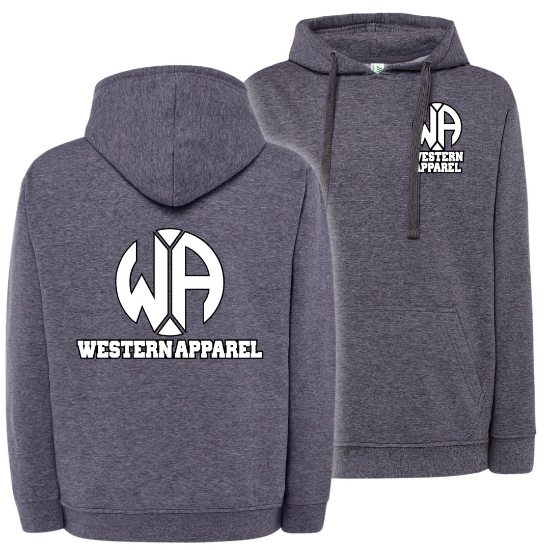 Sweat à Capuche Western Apparel - Logo Cœur et Dos