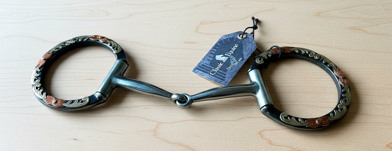 Mors de Show Snaffle Classic Equine – Précision & Élégance en Compétition