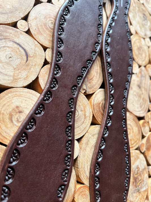 Slobber Straps Weaver Leather – Cuir premium pour rênes western